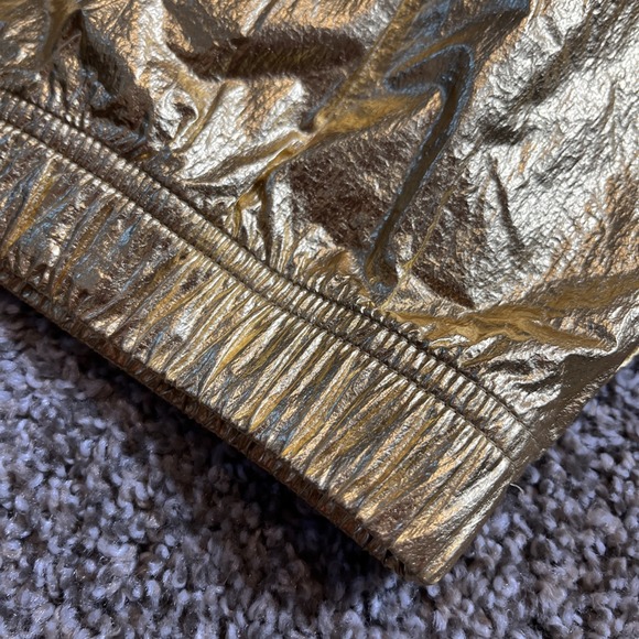 Adidas Originals Golden Windbreaker Hooded Lined Half-Zip BR0290 Women's XS - Picture 4 of 11